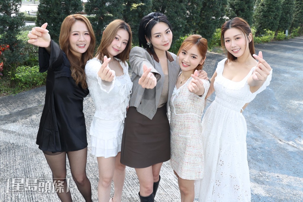 5大女神梁敏巧、葉蒨文、關嘉敏、羅毓儀及李芷晴各有吸引地方。