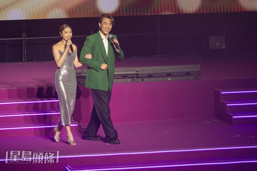 譚俊彥演譯劇集《換命真相》歌曲《只因深愛妳》；胡定欣獻唱《宮心計 2 深宮計》歌曲《無悔無愧》。