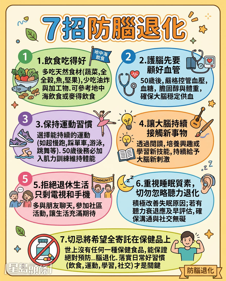 7招防脑退化 7招防脑退化