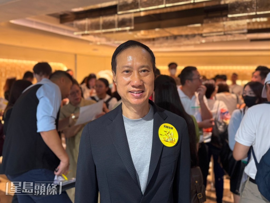 美聯布少明預期項目入伙後,呎租水平可達70元。 美聯布少明預期項目入伙後,呎租水平可達70元。
