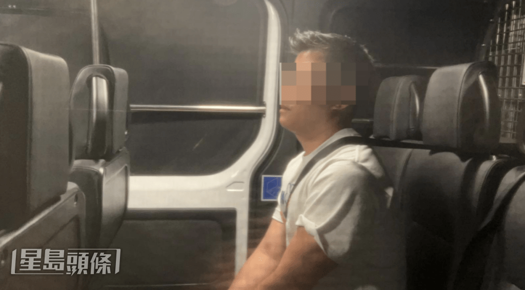 39歲盧姓男子涉嫌酒後駕駛。蔡楚輝攝 39歲盧姓男子涉嫌酒後駕駛。蔡楚輝攝