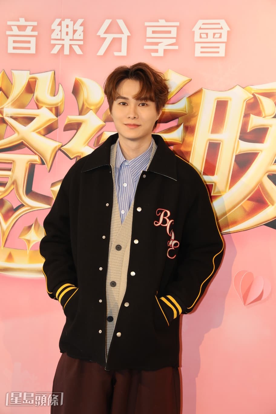 胡鴻鈞之前挑戰音樂劇因壓力大喊爆，他指現在也感激這一次機會。