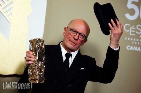 導演Jacques Audiard憑《艾美利亞變奏曲》獲最佳導演。（路透社）