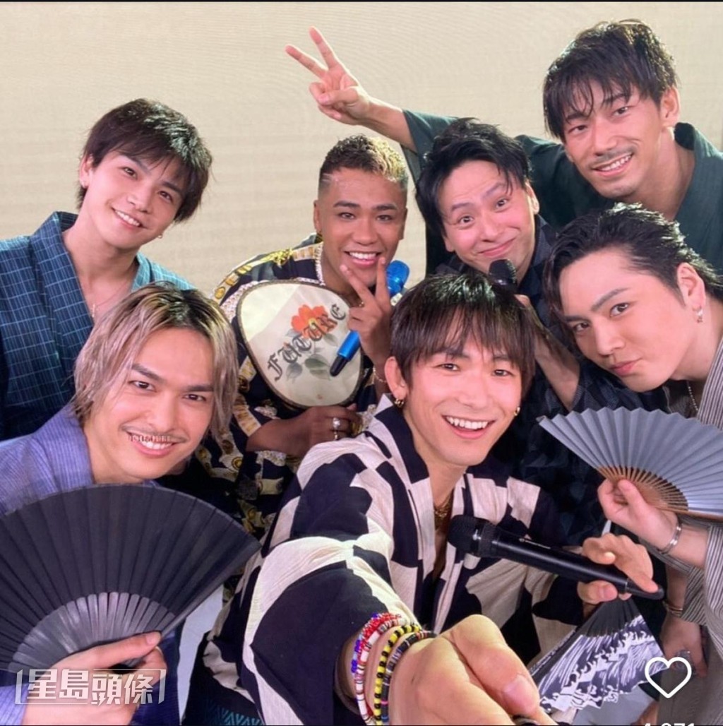 岩田剛典(左一)想專注於在三代目J Soul Brothers的工作。 岩田剛典(左一)想專注於在三代目J Soul Brothers的工作。