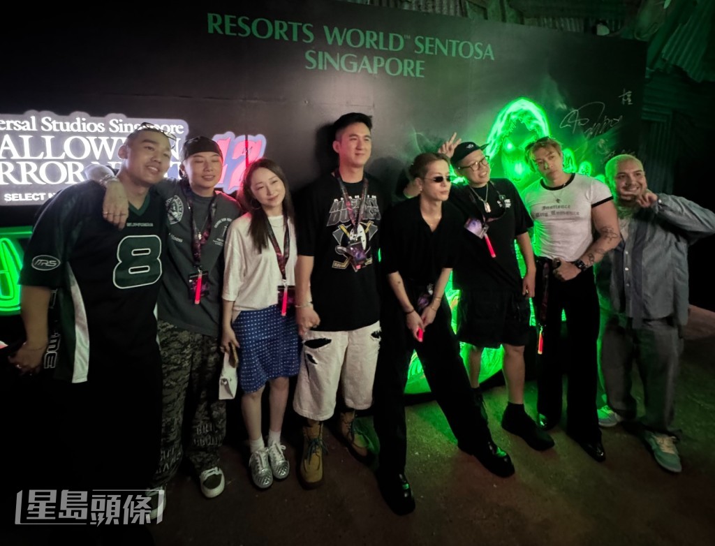Jackson請來好友Verdy 和 Tyson Yoshi等等。 Jackson請來好友Verdy 和 Tyson Yoshi等等。
