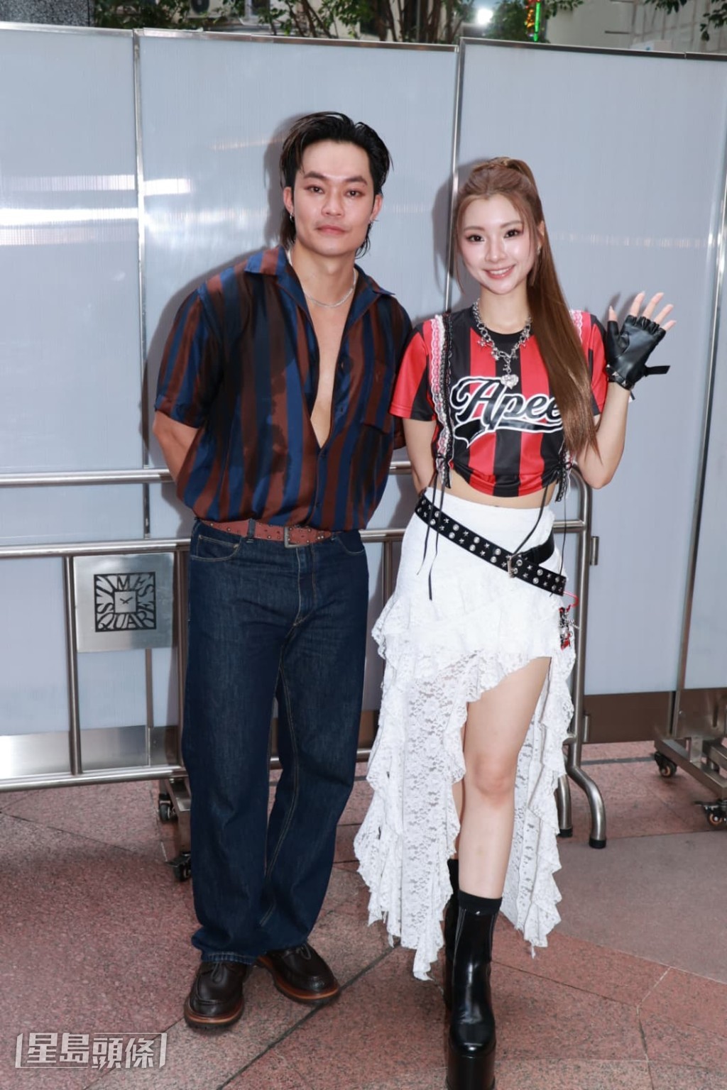 胡子彤、Lolly Talk成員黃詠霖出席Youtube Music Night音樂盛會。