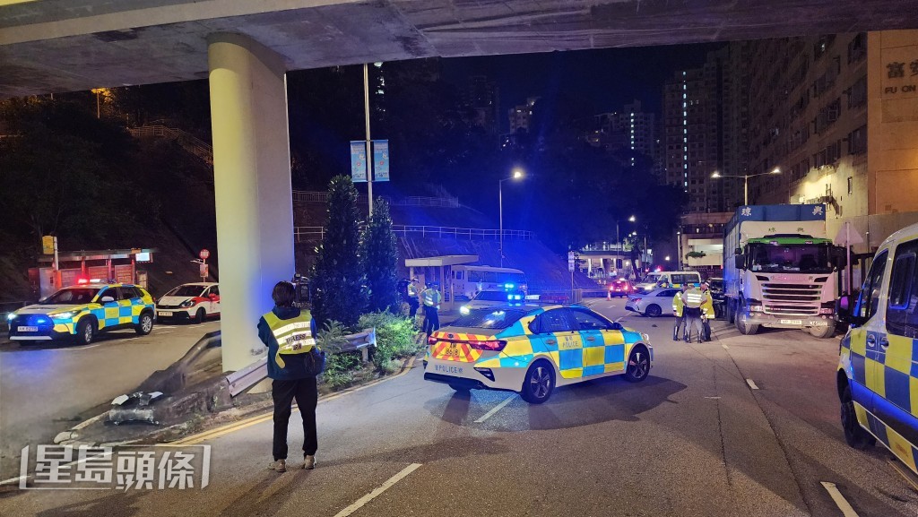 警員到場調查。