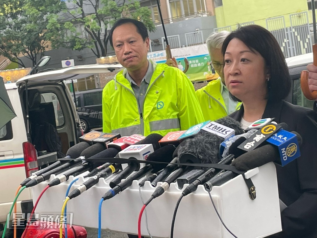 運輸署署長李頌恩。謝宗英攝 運輸署署長李頌恩。謝宗英攝