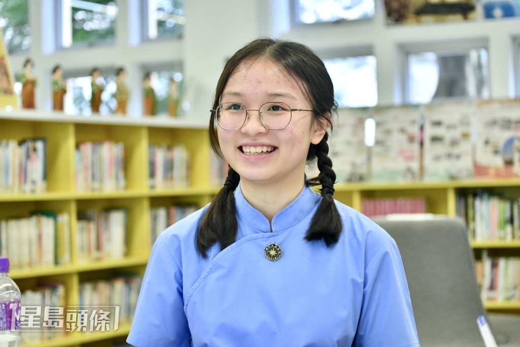 馮乙翹希望前往英國倫敦政治經濟學院修讀環境政策及可持續發展相關科目。盧江球攝 馮乙翹希望前往英國倫敦政治經濟學院修讀環境政策及可持續發展相關科目。盧江球攝