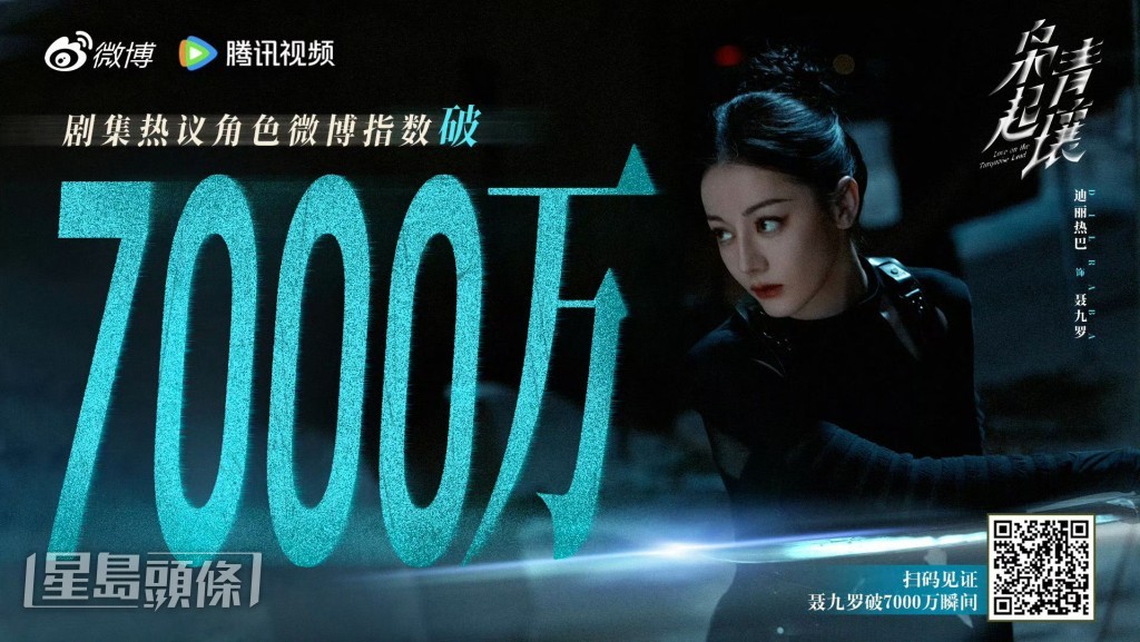 聶九羅的微博指數在開播首日即破7000萬。