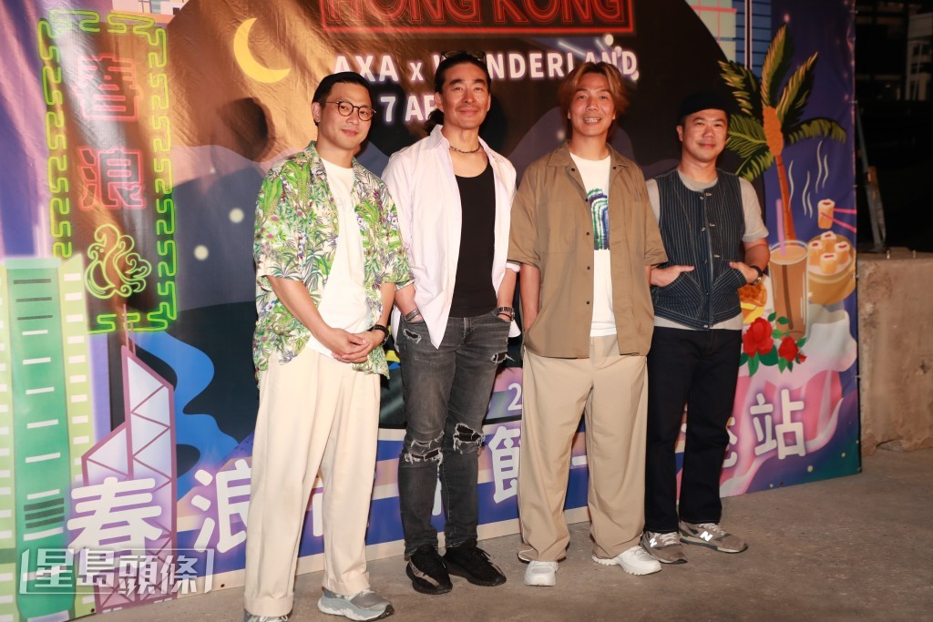 談到推出新碟,成員阿偉踢爆阿正應承創作五首歌。 談到推出新碟,成員阿偉踢爆阿正應承創作五首歌。