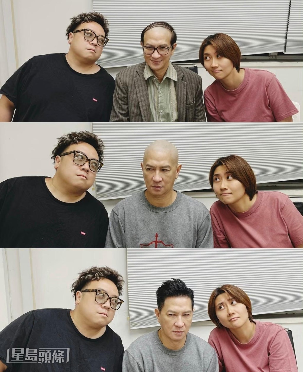 張家輝主動提議barcode髮型,黃鐦透露家輝還開玩笑說風吹過來時,幾條頭髮飄起來會好好笑! 張家輝主動提議barcode髮型,黃鐦透露家輝還開玩笑說風吹過來時,幾條頭髮飄起來會好好笑!