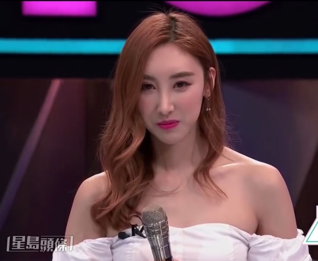 參加《創造101》節目時的許靖韻。