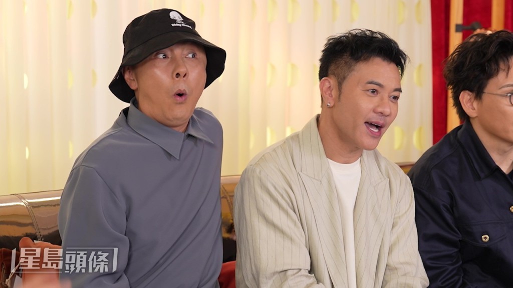 BIG FOUR分享當年有趣故事。 BIG FOUR分享當年有趣故事。