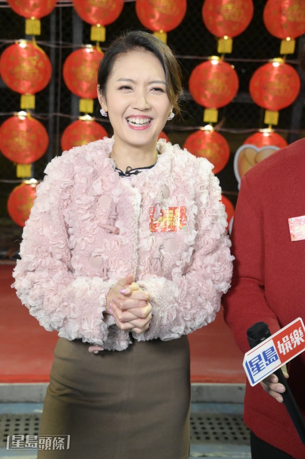 陈庭欣指出，之前麦玲玲师傅曾指她的姻缘有可能是外籍人士。
