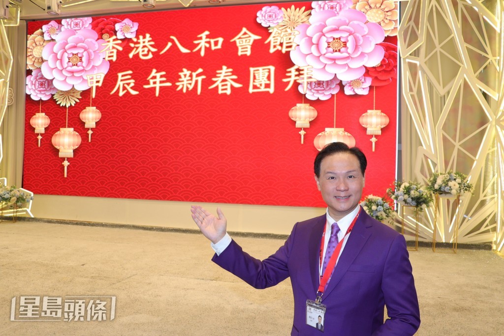 龍貫天說做了主席工作多了，但可以為會員服務，辛苦也是值得。