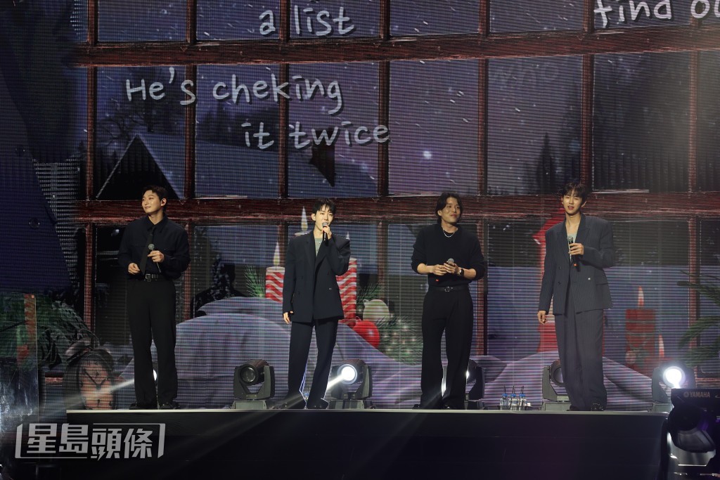 唱出多首經典歌曲,包括《Never let you go》、《You Wouldn't Answer My calls》、《Like Crazy》等。 唱出多首經典歌曲,包括《Never let you go》、《You Wouldn't Answer My calls》、《Like Crazy》等。