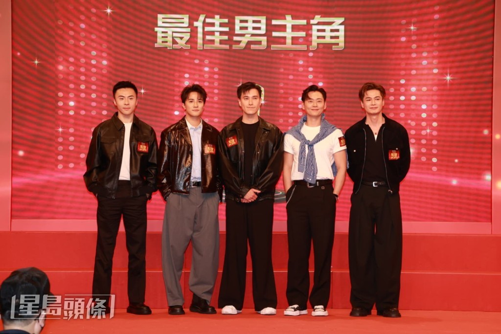 被網民熱捧的羅子溢要硬撼各有兩個提名的張振朗、陳豪、黃宗澤、朱敏瀚及譚俊彥。