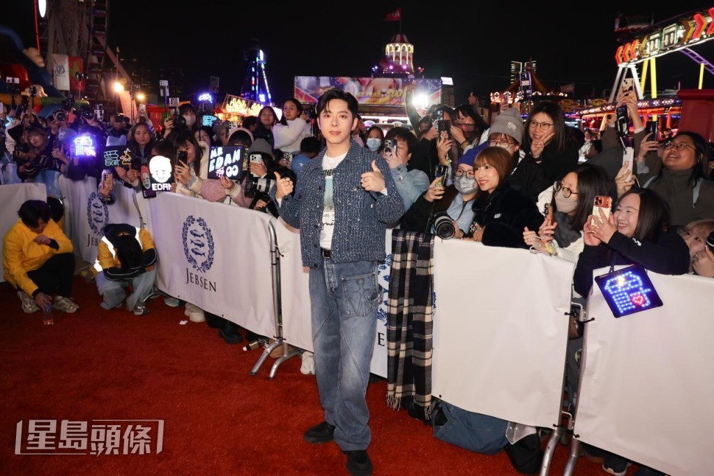 Edan指小儀老公是圈外人，對方靚仔又溫柔體貼。