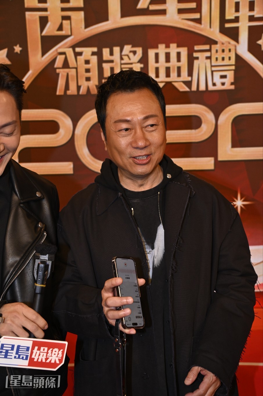 黎耀祥指自《拳王》合作後,張振朗越來越好。 黎耀祥指自《拳王》合作後,張振朗越來越好。