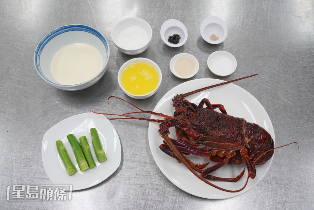 龍蝦炒鮮奶材料簡單