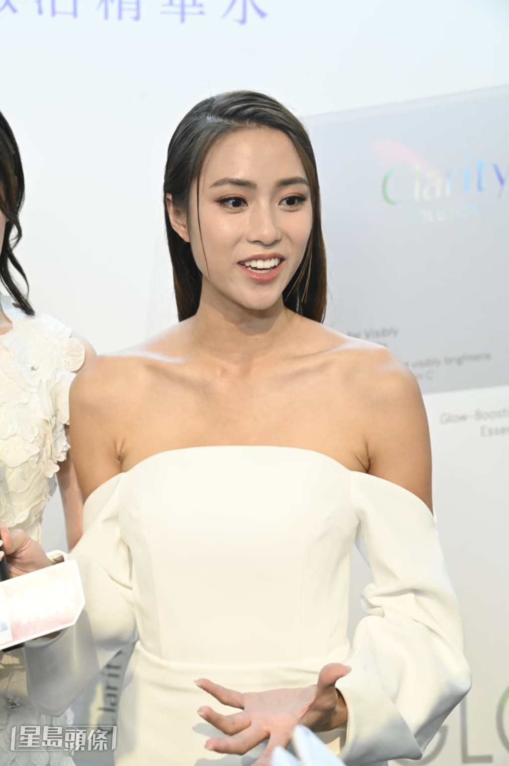 劉穎鏇就解釋自己平常喜歡做簡潔護理，不過近年就發現需要早點做抗衰老準備。