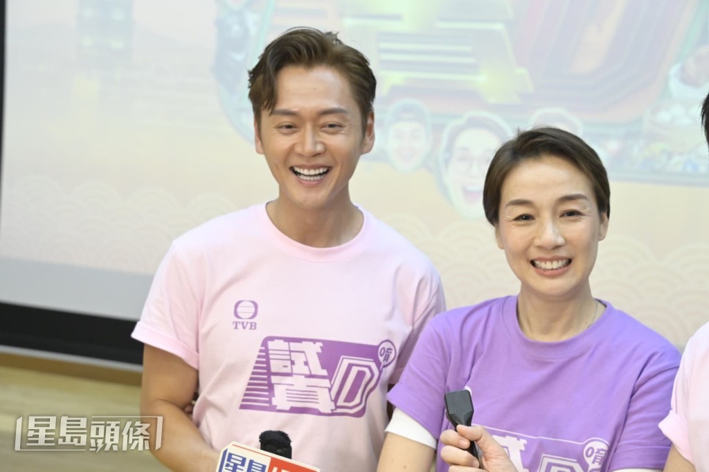 江美儀則謙虛指只是基本英文對答。