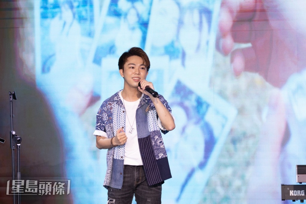 Vince好希望可以成為唱作人。 Vince好希望可以成為唱作人。