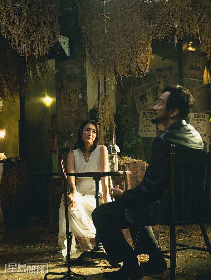 久未出演幕前的Nicola笑言和朱栢谦合作感到紧张。