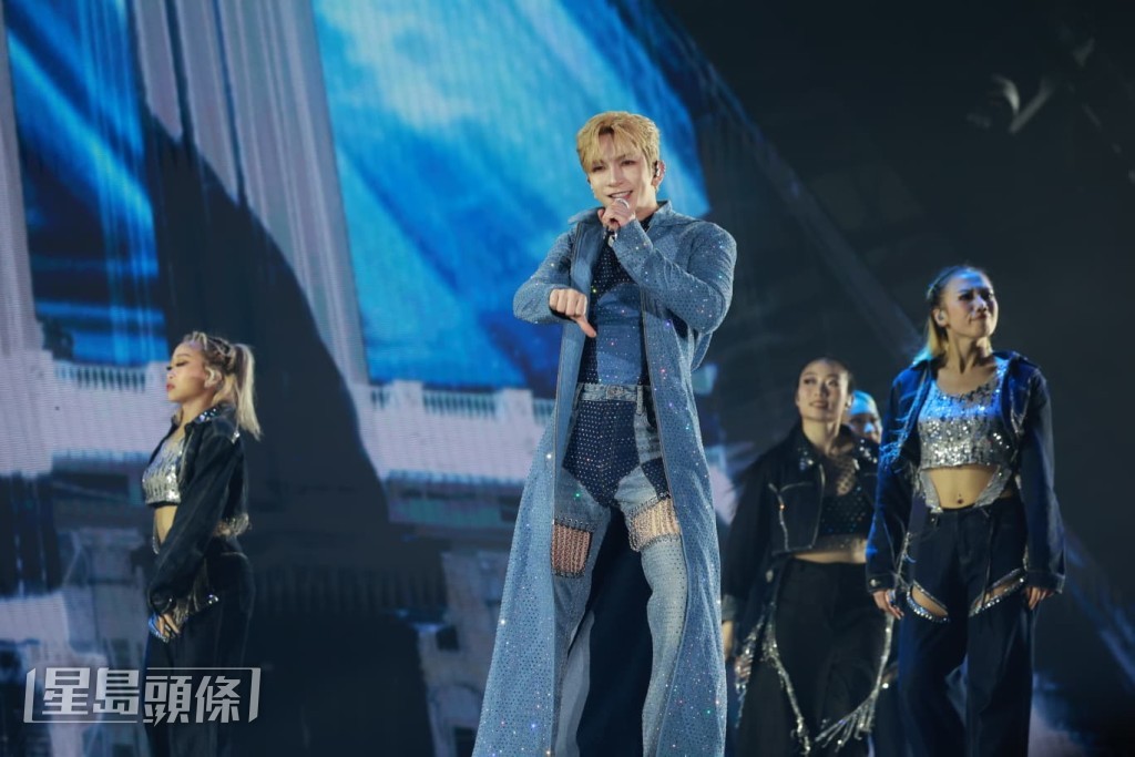 今次舞台設計破了亞博紀錄，AL是事後才知道。