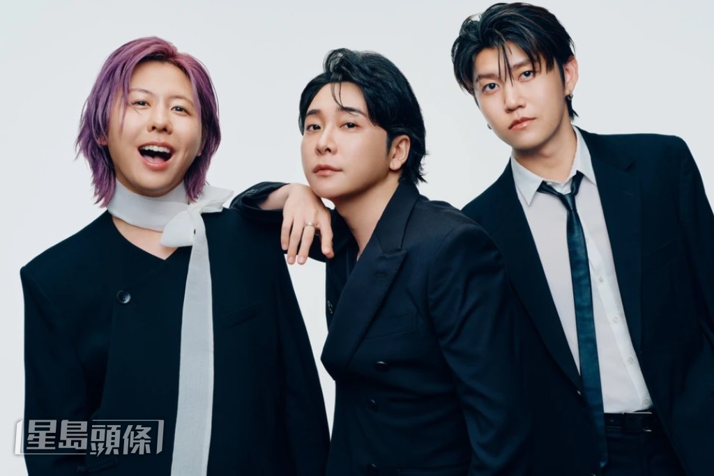 有指若井(右)透過隊友大森元貴(中)介紹而認識NINA。 有指若井(右)透過隊友大森元貴(中)介紹而認識NINA。