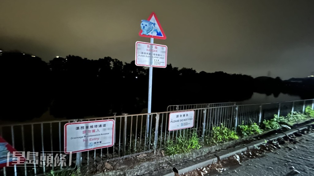 現場上水華山南部靠近梧桐河的位置。蔡楚輝攝