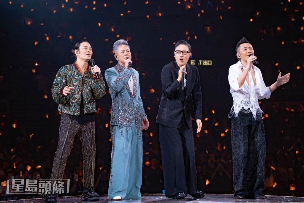 阿智表示學友擔任草蜢25周年演唱會表演嘉賓，40周年再做嘉賓別具意義。