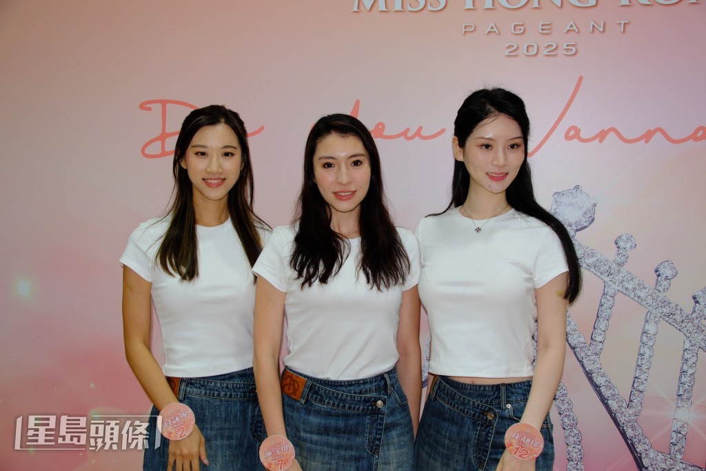 2號甘詠寧（Phoebe）、7號施宇琪（Angela）及12號庄靜璟（Vivian）三人均跌出佳麗人氣排名。