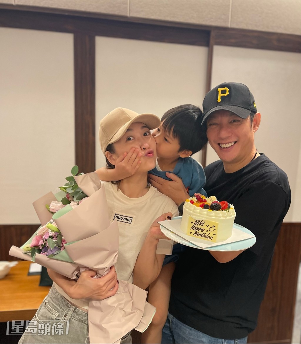 周勵淇說兒子會和朋友講媽咪是退休警察。