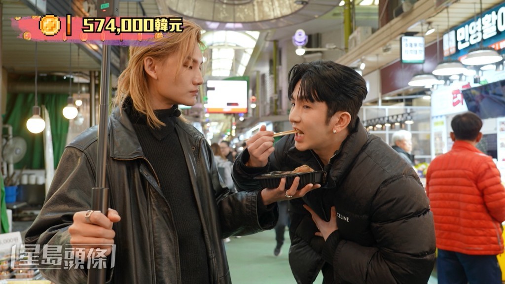 有錢在身,Jeremy和Anson Lo盡情食。 有錢在身,Jeremy和Anson Lo盡情食。