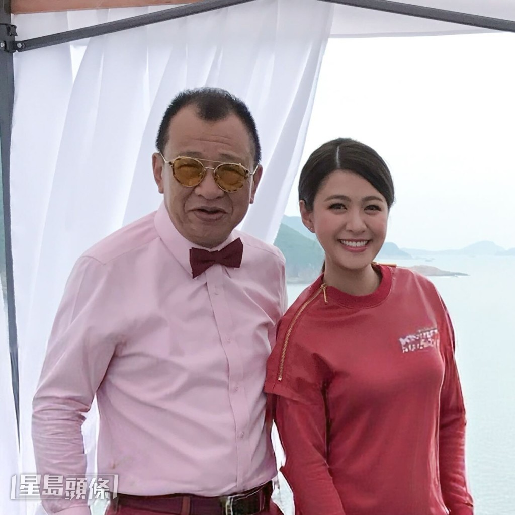 許紹雄的離世,江嘉敏在網上貼出二人合照及貼文悼念。 許紹雄的離世,江嘉敏在網上貼出二人合照及貼文悼念。