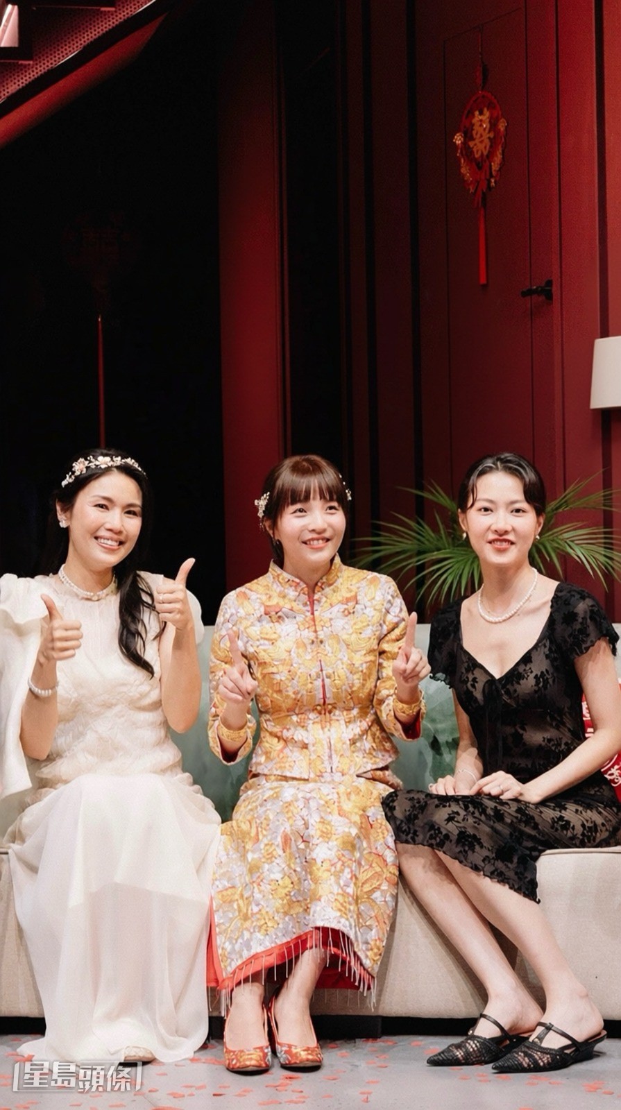 何嘉莉、吳冰、廖子妤都第一場的演出都非常滿意。