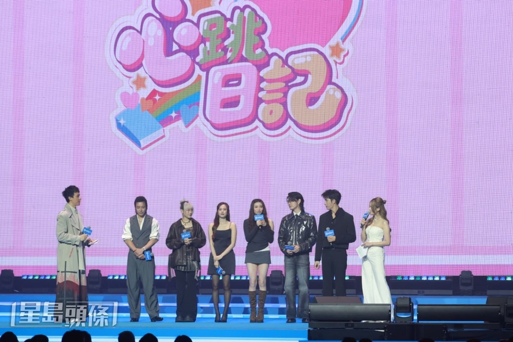 Candy同歐鎮灝、吳啟洋錄《心跳日記》主題曲。