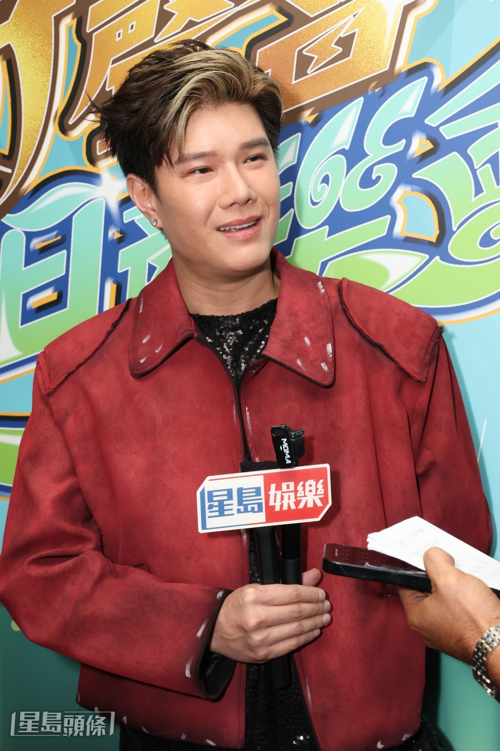 問到張與辰的性取向?他即笑說:「我鍾意高Ling(高海寧)呀嘛!」 問到張與辰的性取向?他即笑說:「我鍾意高Ling(高海寧)呀嘛!」