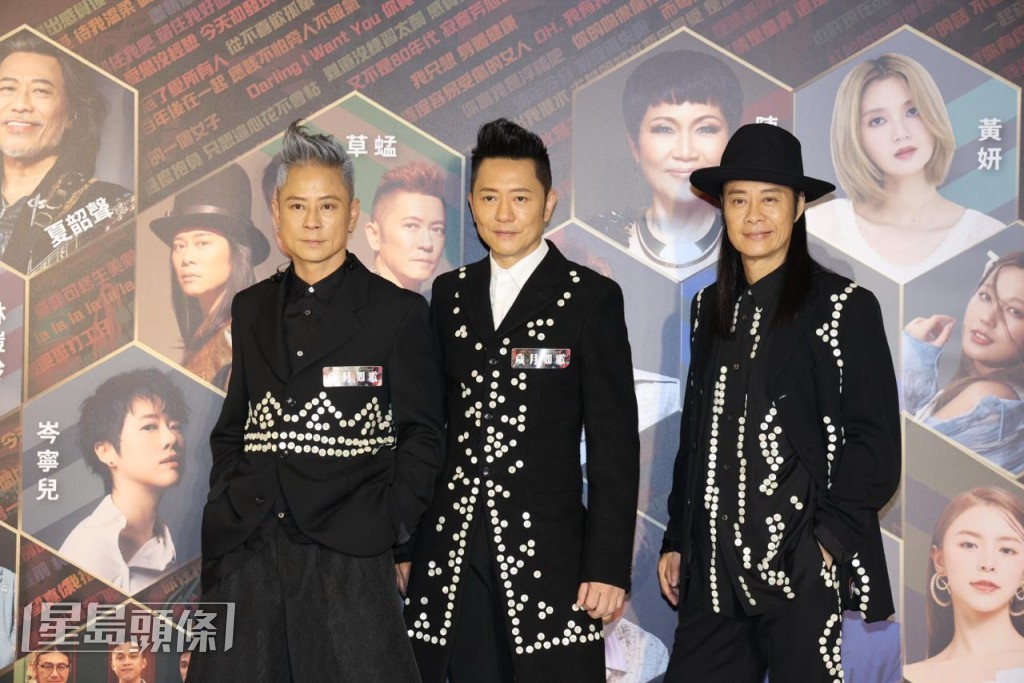 蔡一智、蔡一傑和蘇志威表示今次音樂會是推廣廣東歌。 蔡一智、蔡一傑和蘇志威表示今次音樂會是推廣廣東歌。