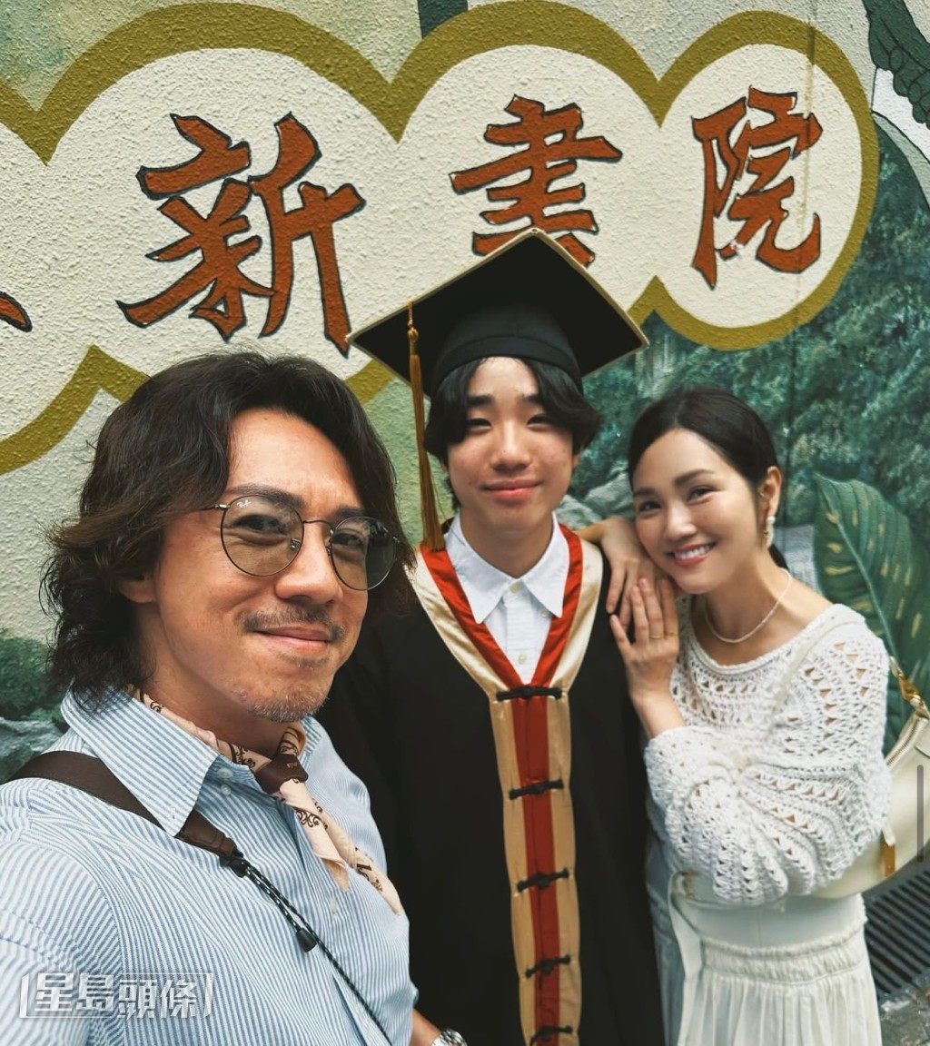 向来紧贴潮流的张继聪,与儿子一向冇代沟。 向来紧贴潮流的张继聪,与儿子一向冇代沟。