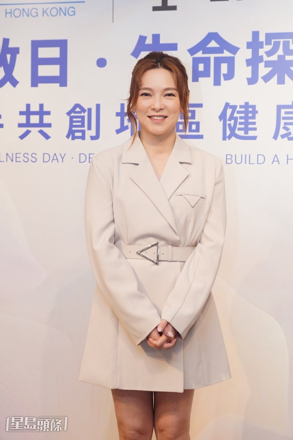 歐倩怡不願透露子女曾否見過男朋友。