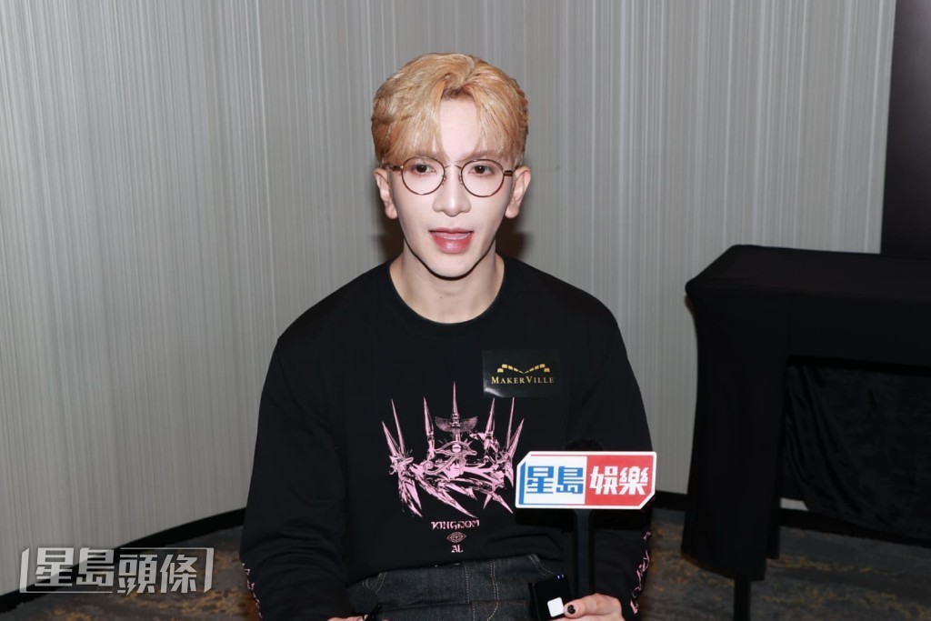 至於因壓力令「教母」擔心，他笑言最好方法是多回家食飯。