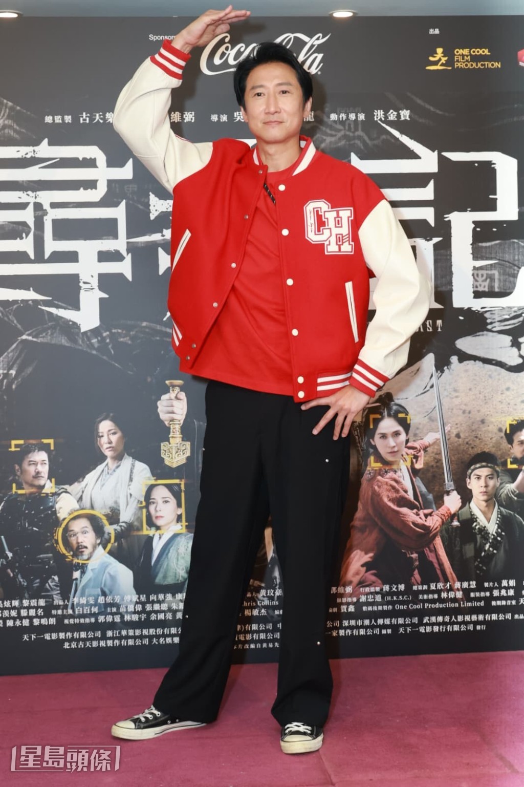洪天明恭喜爸爸洪金寶憑該片角逐「最佳動作設計」。