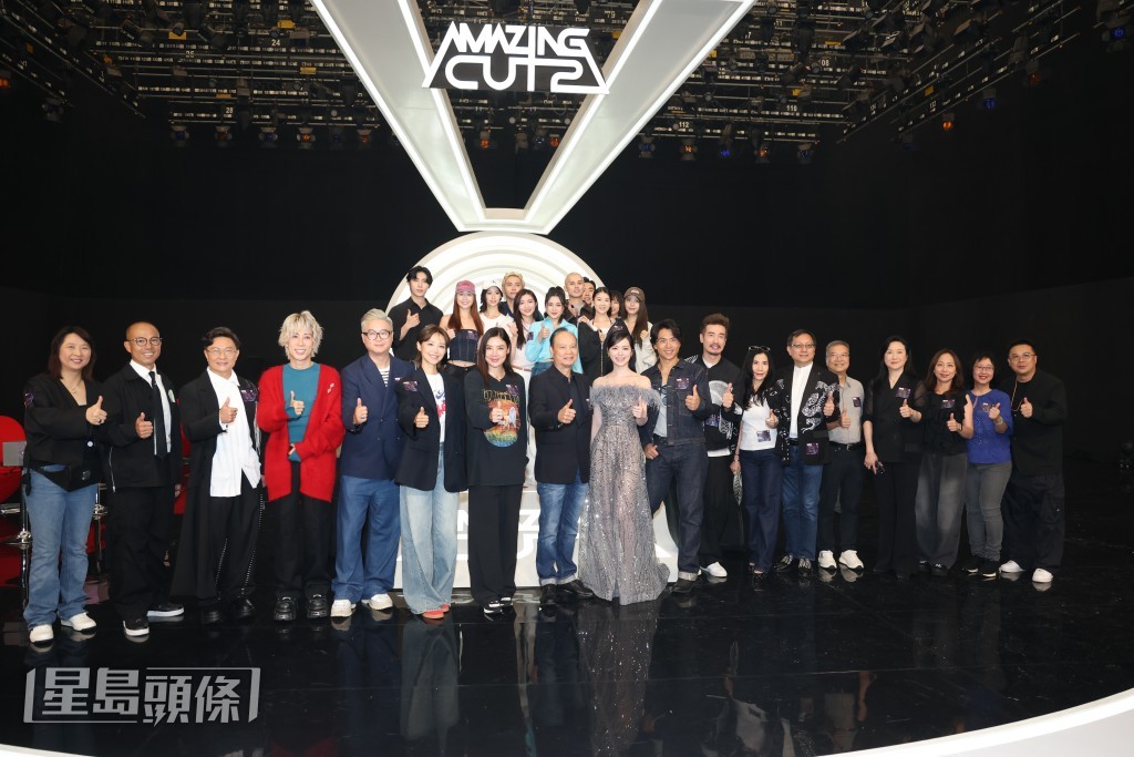 樂基兒、陳豪等今日（16日）出席TVB節目《剪裁魔法師2》拜神活動。