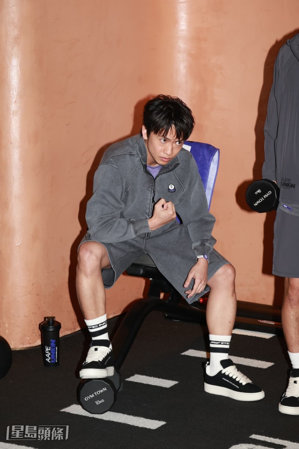 林家熙表示可能搵女友排舞在紅地毯跳。 林家熙表示可能搵女友排舞在紅地毯跳。