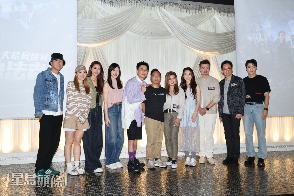 一眾演員都很滿意今次劇集成績。