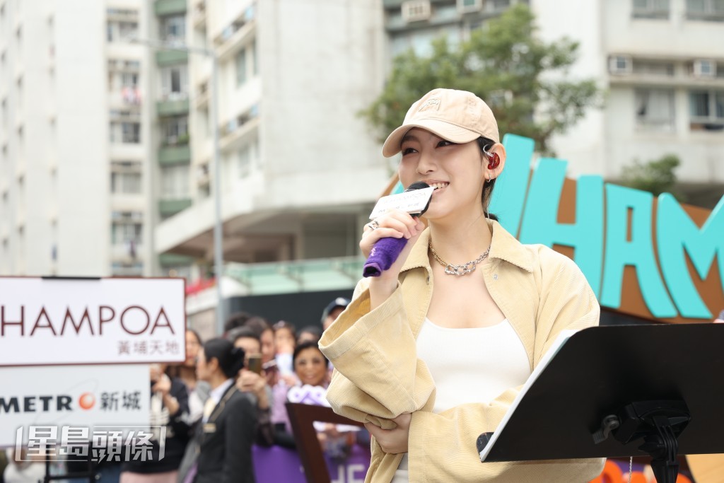 Gigi透露新歌會跟SONY唱片公司師兄林奕匡合作。