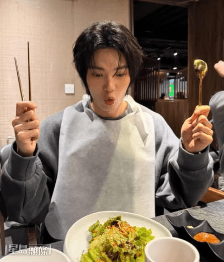 他又再來香港舉行粉絲聚會，但要等檔期安排。